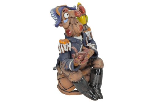 Pirate and Parrot Incense Holder | Figurine | Home Decor | RF154 © Midene