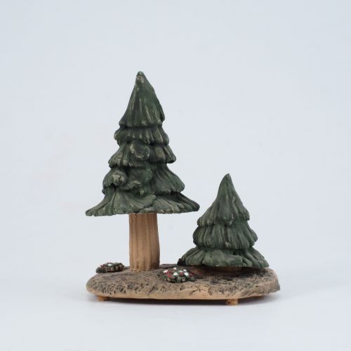 Ceramic Home Decoration | A pair of Christmas Trees  | M5 © Midene