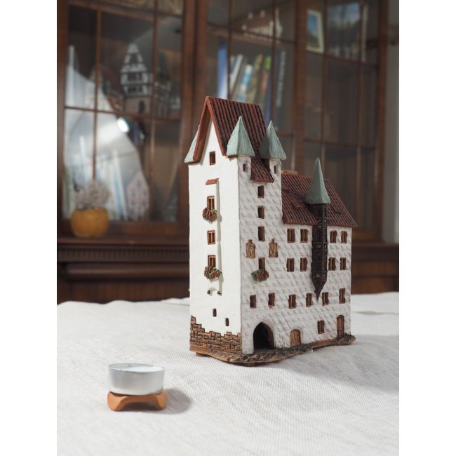 Midene Ceramic Art Tealight Candle Holder Room Decoration Handcrafted Colle Ceramic Tealight Candle Holder | Room Decoration - Midene