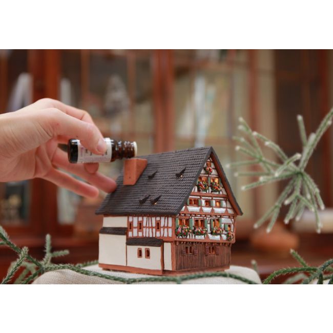 Unique Handmade Ceramic Cone Incense Burner Miniature Copy of The