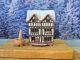 Handmade Ceramic Nash's House Incense Holder - Miniature House from Winter collection