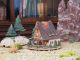 Handcrafted Ceramic Tealight Holder: Miniature replica of Old Smithy in Rothenburg, Germany