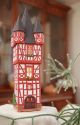 Handcrafted Ceramic Tealight Holder: Miniature German Tower Decor