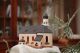 Handcrafted Ceramic Church Tealight Holder: Collectible Bavarian Decor