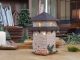 Handcrafted Ceramic Lighthouse Tealight Holder - Pohl, Germany