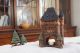 Handcrafted Ceramic Tealight Holder: Miniature Old Gate Light House