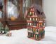 Handcrafted Ceramic Tealight Holder - Miniature Old German House