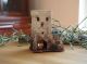Midene Ceramic Art Tealight Candle Holder Room Decoration Handcrafted Collectible Miniature Light House Moeren Gate in Tongeren, Belgium