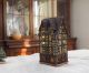 Handcrafted Ceramic tealight holder: Miniature house of La Maison d'Adam in Angers, France