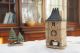 Handcrafted Ceramic Tealight Holder - Miniature of Gros Horloge House with clock