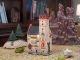 Handcrafted Ceramic Tealight Holder - Miniature replica of Town Hall in Wurzburg, Germany