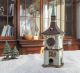 Handmade Ceramic Clock Tower Tea Light Holder: Bern Zytglogge Miniature