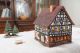 Handcrafted Ceramic Tealight Aroma Light House - Wachtersbach Heimatsmuseum