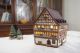 Handcrafted Ceramic Tealight Holder - Miniature of Town Hall in Suhl, Germany