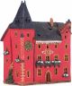Ceramic Tealight Candle Holder | Room Decoration | Collectible miniature of Alsatien Museum in Haguenau, France | C384AR © Midene