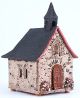 Midene Ceramic Tea Light House Candle Holder. Germany, Chapel in Cochem Small Size A277N