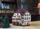 Handcrafted Ceramic Aroma Light House: Biberach Germany Tealight Holder