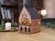 Handcrafted Ceramic Romer House Tealight Holder - Frankfurt Germany Decor