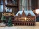 Handmade Ceramic Tealight Holder - Miniature decoration, replica of Town Hall in Bremen, Germany
