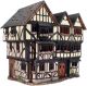 Ceramic Tealight Candle Holder | Room Decoration |Oxford New Inn House UK | F236AR*  Midene