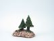 Ceramic Home Decoration | Christmas Tree on the Stone Hill | M21 © Midene