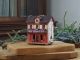 Handcrafted Ceramic Paris House Incense Holder: Montmartre Collectible
