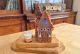 Midene Ceramic s Candle Holder House Handmade B73N Small Size
