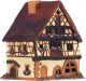 Tea Light House Candle Holder. France, House in Kaysersberg. Small Size B273AR