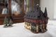 Ceramic Tealight Candle Holder | Room Decoration | Collectible miniature of Town hall in Wernigerode, Germany | B314N © Midene