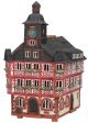 Ceramic Tealight Candle Holder | Room Decoration | Collectible miniature of Town Hall in Heppenheim, Germany | C253AR* © Midene