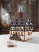 Ceramic Tealight Candle Holder | Room Decoration | Collectible miniature of Town Hall in Bad Vilbel, Germany | C255AR* © Midene