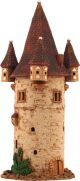 Ceramic Tealight Candle Holder | Room Decoration | Collectible miniature of Rapunzel Tower in Lindau, Germany | C257N © Midene