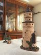 ceramic miniature house, Witch Tower, Hexenturm, Idstein, Germany