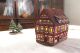 Ceramic Tealight Candle Holder | Room Decoration | Collectible miniature of Old Sinagoge in Esslingen, Germany | C389AR* Midene