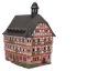 Ceramic Tealight Candle Holder | Room Decoration | Collectible miniature of Town hall, Schifferstadt | D238AR* © Midene