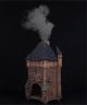 Ceramic Cone Incense Holder | Room Decoration | Collectible miniature of the original Gate in Worms, Germany | R340 Midene