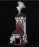 Ceramic Cone Incense Holder | Room Decoration | Collectible miniature of the original St. Johanntor  Gate in Basel, Switzerland | R356 Midene
