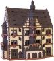 Ceramic Tealight Candle Holder | Room Decoration | Collectible miniature of Schweinfurt town hall Germany | E207N*  Midene