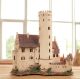Ceramic Tealight Candle Holder Collectible miniature of Lichtenstein Castle