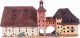 Ceramic Tealight Candle Holder | Room Decoration | Collectible miniature of Bridge gate in Regensburg Germany | E244AR*  Midene