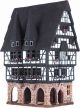 Ceramic Tealight Candle Holder | Room Decoration | Collectible miniature of  Town Hall in Alsfeld Germany | F16N  Midene
