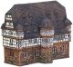 Ceramic Tealight Candle Holder | Room Decoration | Collectible miniature of Castle in Gießen District Germany | F219AR* © Midene