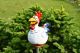 Ceramic garden decoration rooster, chicken, handmade by Midene Art Studio, perfect gift for gardeners, Easter