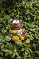 Bumblebee with flower garden decoration GKR52 22cm