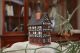 Ceramic Tealight Candle Holder | Room Decoration | Collectible miniature of House in Benedikt square, Erfurt, Thuringia, Germany | A287AR © Midene