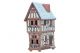 Ceramic Cone Incense Holder | Room Decoration | Collectible miniature of the original Spitzhaus in Bernkastel-Kues, Germany | R255 SN © Midene