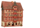 Ceramic Tealight Candle Holder | Room Decoration | Collectible miniature of House in Fulda, Germany | D231AR* © Midene