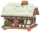 Ceramic Cone Incense Holder | Room Decoration | Collectible miniature of the original Old Tinbered House, Germany | R226 SN Midene