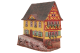 Ceramic Tealight Candle Holder | Room Decoration | Collectible miniature of Plönlein, Rothenburg o.d. T., Bavaria, Germany | D253AR* © Midene