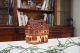 Ceramic Tealight Candle Holder | Room Decoration | Collectible miniature of Wurfelzwerg House in Esslingen, Germany | C403AR* © Midene